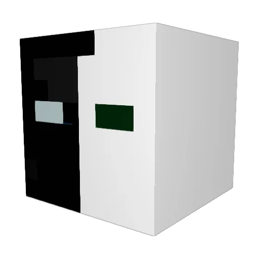 AntekPross Minecraft avatar head, 3D render