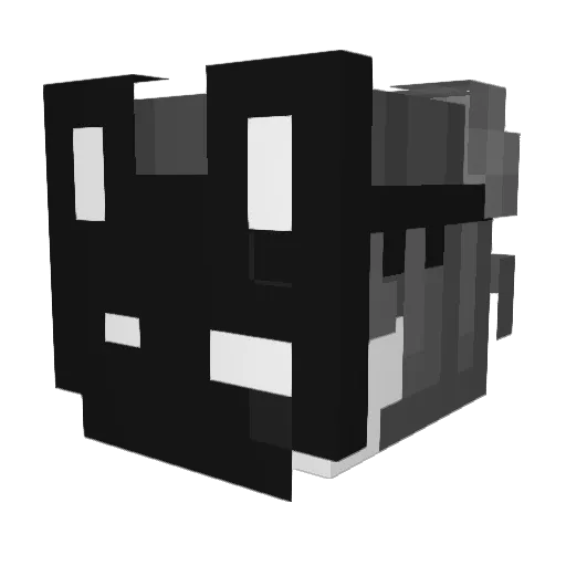 Antek_65 Minecraft avatar head, 3D render