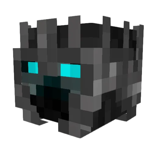 AnteriaN Minecraft avatar head, 3D render