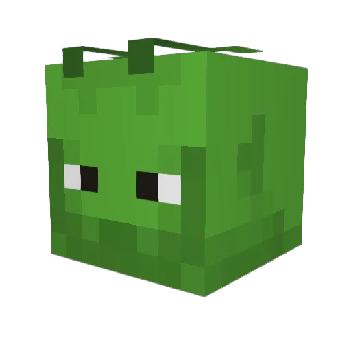 Antexx Minecraft avatar head, 3D render