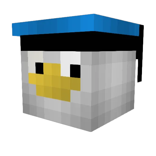 Antfarm4 Minecraft avatar head, 3D render