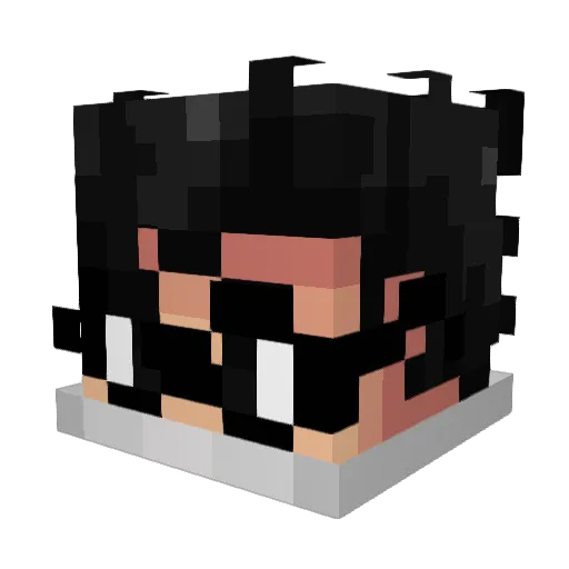 Anthony0313 Minecraft avatar head, 3D render