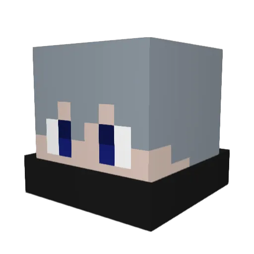 Anthony9897 Minecraft avatar head, 3D render