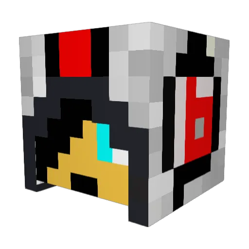 AnthonyAzzi Minecraft avatar head, 3D render