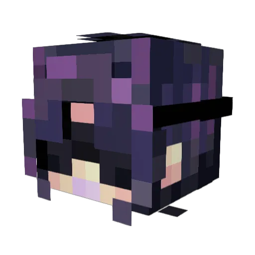 AnthonyJ719 Minecraft avatar head, 3D render