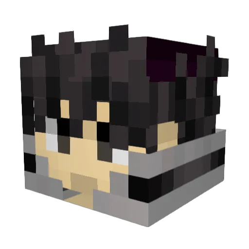 AnthonyShana Minecraft avatar head, 3D render