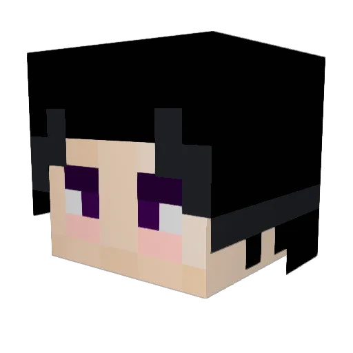 AnthonyWu1121 Minecraft avatar head, 3D render