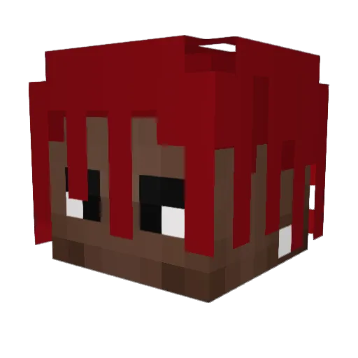Anthony__27 Minecraft avatar head, 3D render