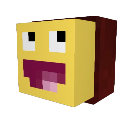 Anthonykillerz Minecraft avatar head, 3D render
