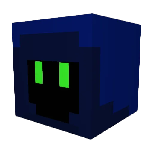 Anthranius Minecraft avatar head, 3D render