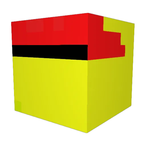 Anti0921 Minecraft avatar head, 3D render