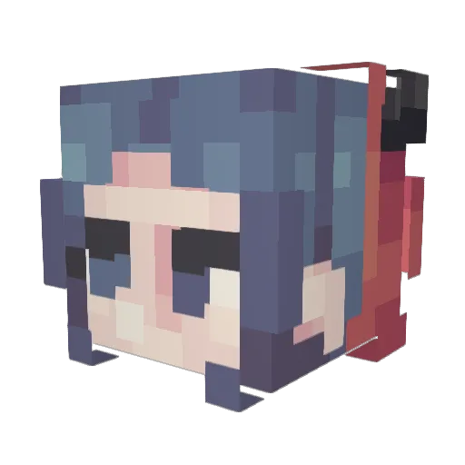 Anti_Morgan Minecraft avatar head, 3D render
