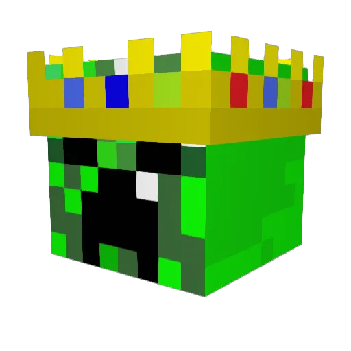 AntikGameR_ Minecraft avatar head, 3D render
