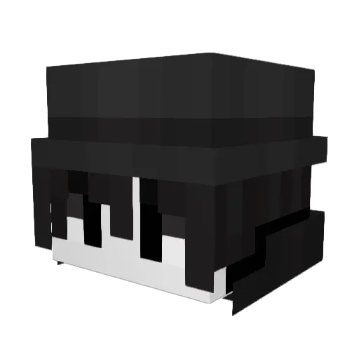 AntimatterLOL Minecraft avatar head, 3D render