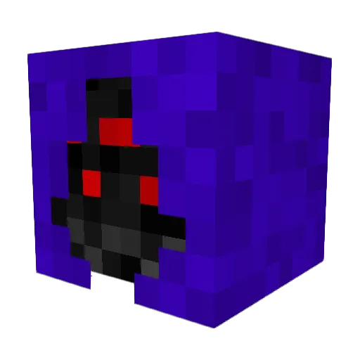 Antipoison8 Minecraft avatar head, 3D render