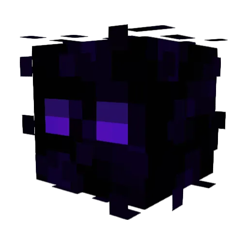Antirial Minecraft avatar head, 3D render