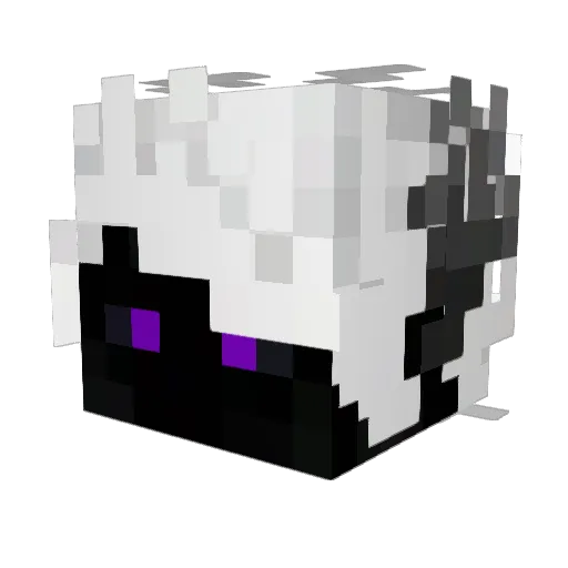 Antisocial_TM Minecraft avatar head, 3D render