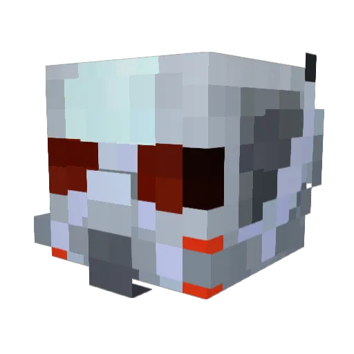 Antman_99 Minecraft avatar head, 3D render