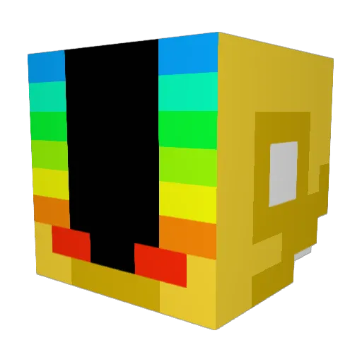 Anto0085 Minecraft avatar head, 3D render