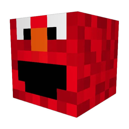 Anto1908 Minecraft avatar head, 3D render