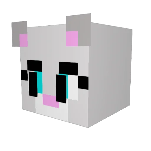 Anto_M21 Minecraft avatar head, 3D render