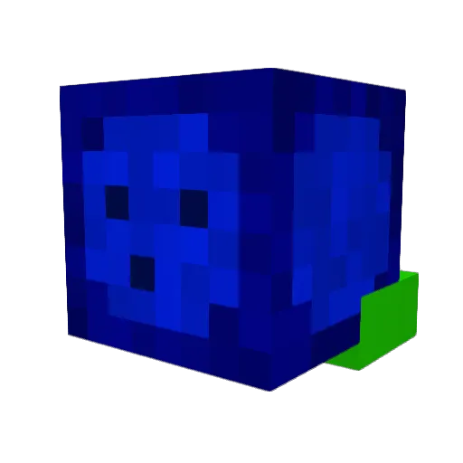 Anton2AL Minecraft avatar head, 3D render