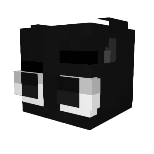Anton6396 Minecraft avatar head, 3D render