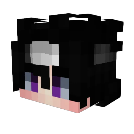 Antonie2001 Minecraft avatar head, 3D render