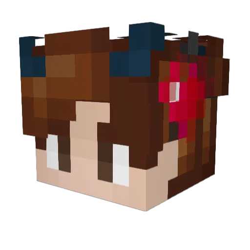 Antonio5002 Minecraft avatar head, 3D render