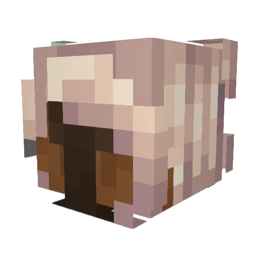 AntonioBotelho Minecraft avatar head, 3D render