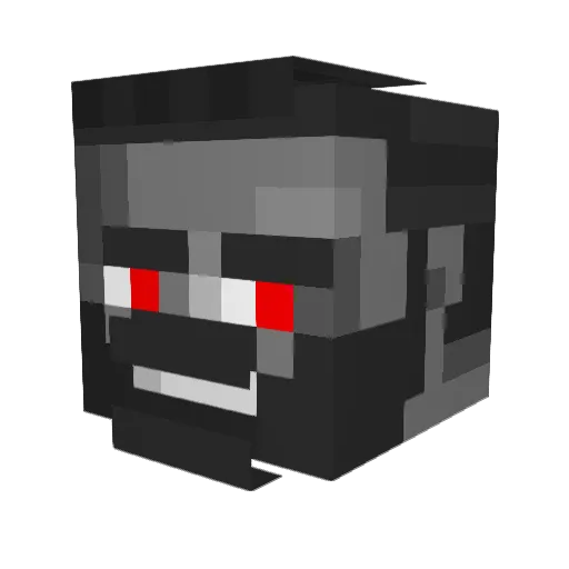 Antony3521 Minecraft avatar head, 3D render