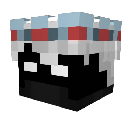 Antonyhz Minecraft avatar head, 3D render