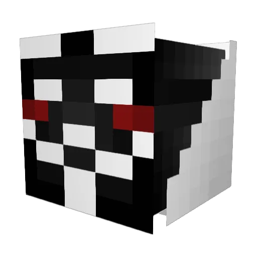 Antonymouz Minecraft avatar head, 3D render