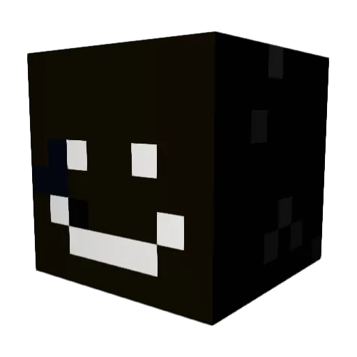 Antozies Minecraft avatar head, 3D render