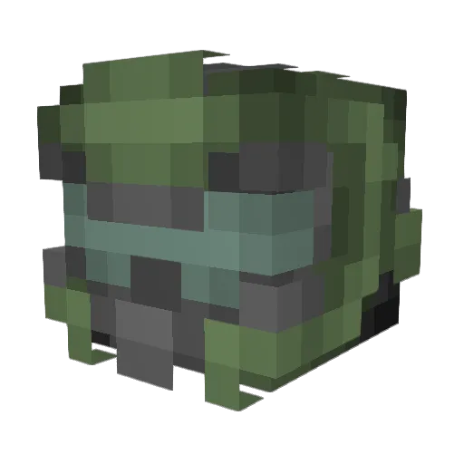 Ants_DB Minecraft avatar head, 3D render