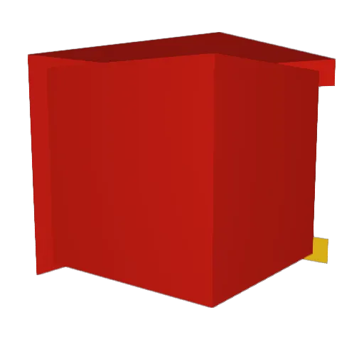 Anttuliini Minecraft avatar head, 3D render