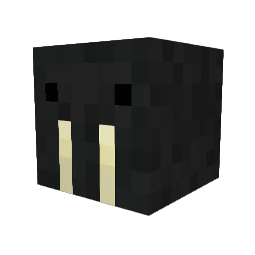 Antwonette Minecraft avatar head, 3D render