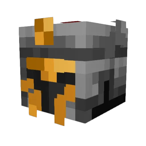Antzfly4u Minecraft avatar head, 3D render