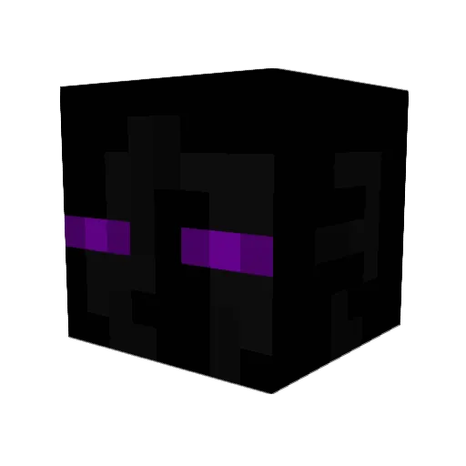 Anupox Minecraft avatar head, 3D render