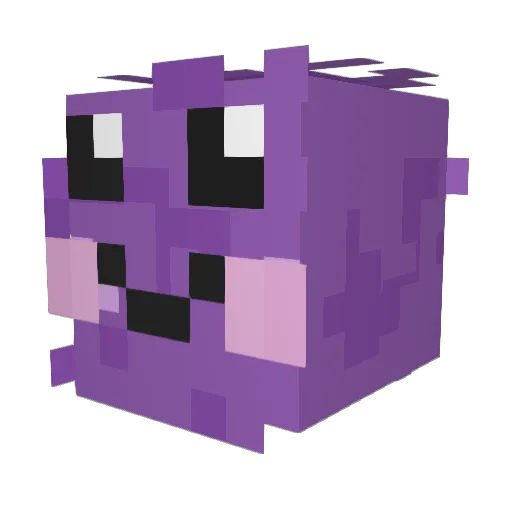 AnviLdropped Minecraft avatar head, 3D render