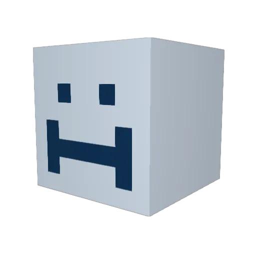 Anvil_Man Minecraft avatar head, 3D render