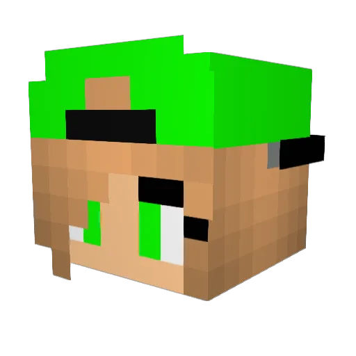 Anwar_55 Minecraft avatar head, 3D render