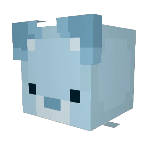 Anxiety27 Minecraft avatar head, 3D render