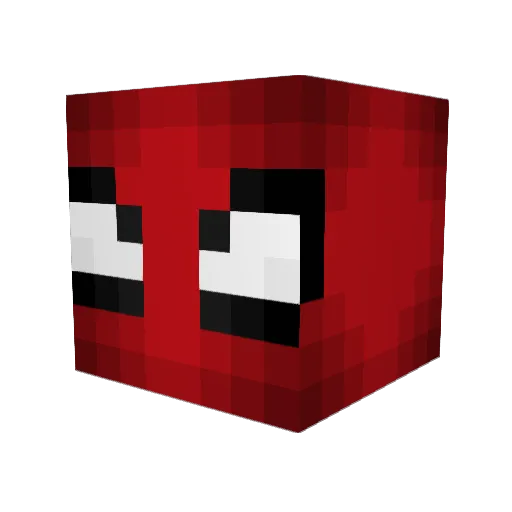 AnxiousTR Minecraft avatar head, 3D render