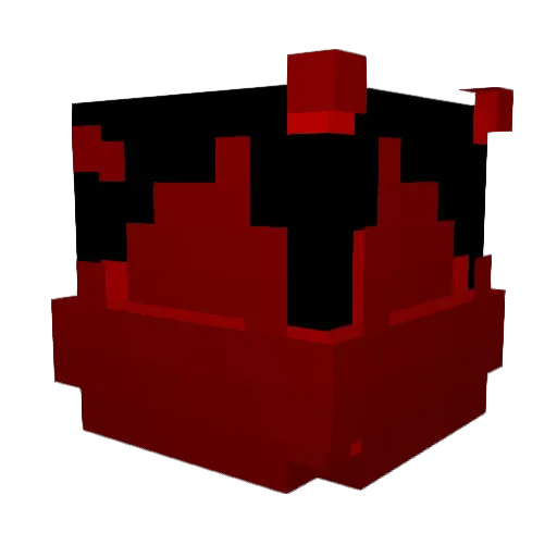 Anxy_ss Minecraft avatar head, 3D render