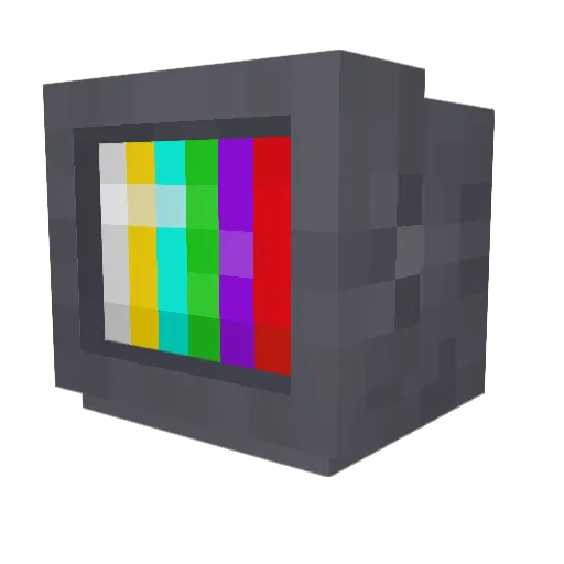 Any_FatHead777 Minecraft avatar head, 3D render