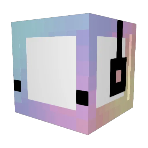 Anyxia_ Minecraft avatar head, 3D render