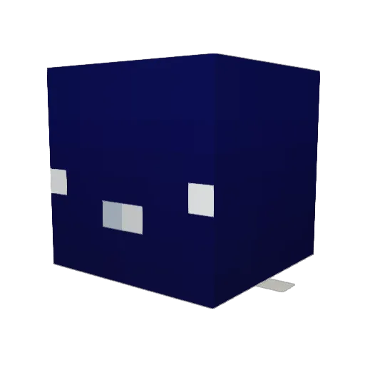 Anzu_Dayo Minecraft avatar head, 3D render