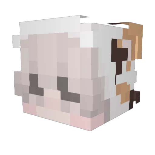 Ao275 Minecraft avatar head, 3D render