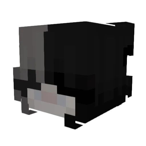 AoAru Minecraft avatar head, 3D render